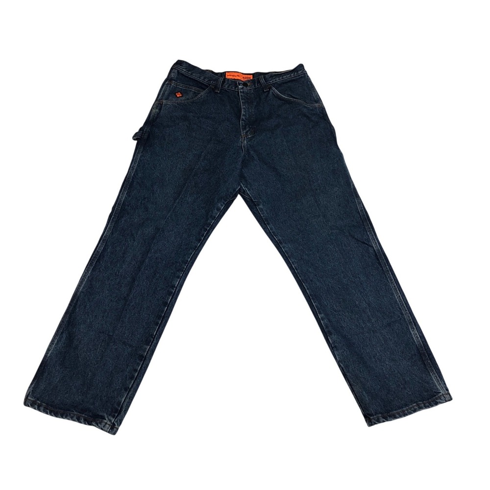 Wrangler FR Riggs Workwear Mens Carpenter Jeans 35x30 ATPV 23.7 Welding Utility